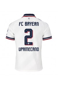 Bayern Munich Dayot Upamecano #2 Jalkapallovaatteet Vieraspaita 2026-27 Lyhythihainen